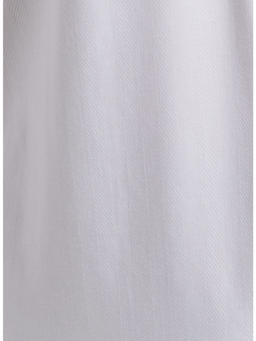 Nordstrom Traditional Fit Solid Herringbone Dress Shirt White 16 32/33 EUC - Picture 5 of 8